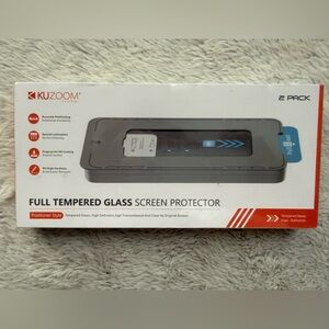 Kuzoom Full Tempered Glass Screen Protector
